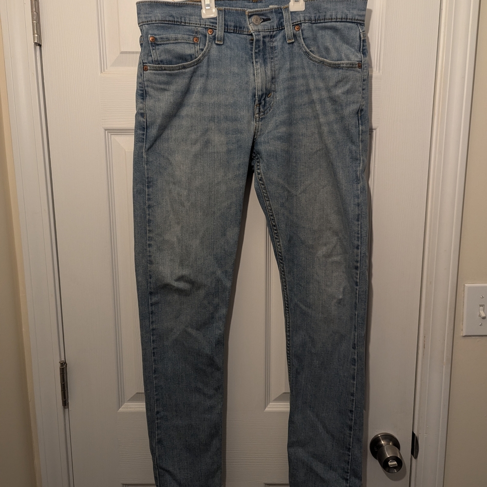 Levi's Light Blue 512 Slim Taper Denim Jeans